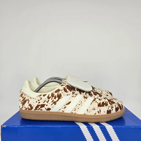 adidas Cream and Brown Athletic Shoes - Picture 3 of 8